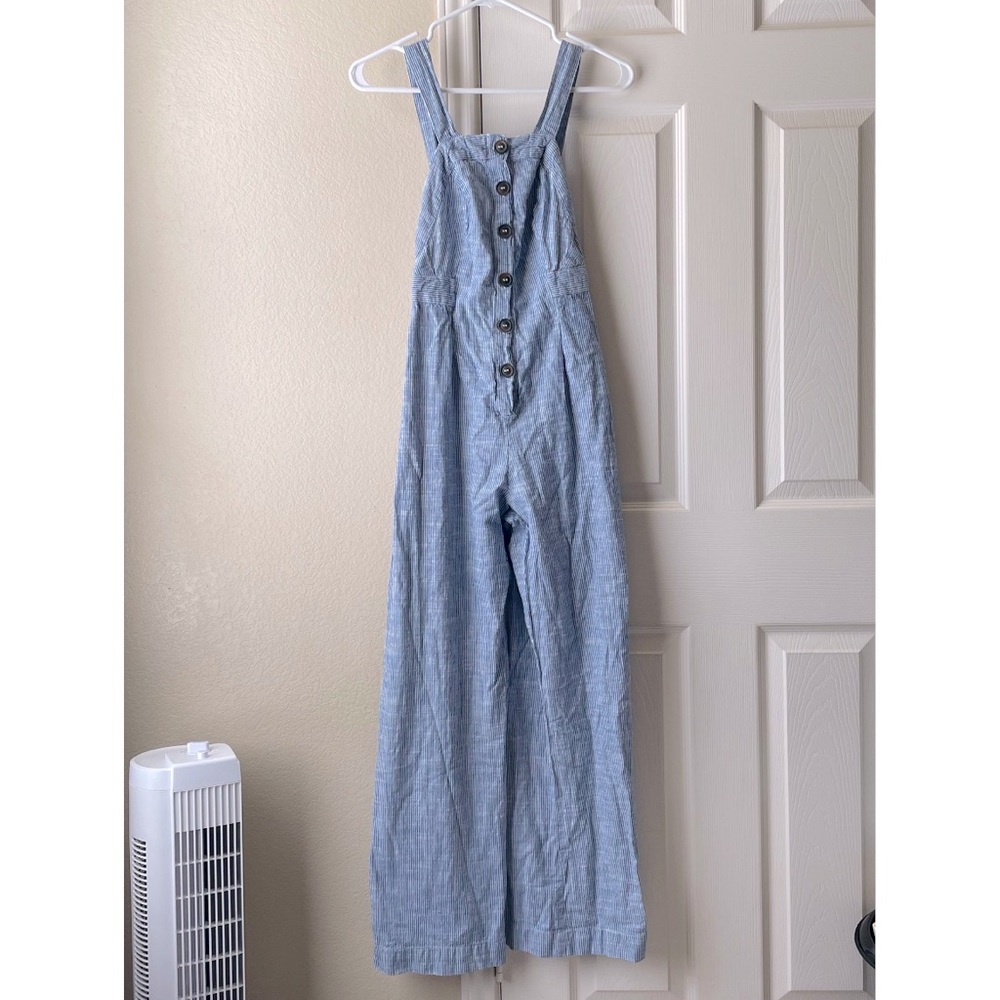 2/$12 Japna NWOT Pinstripe Pantsuit - Blue - Picture 1 of 5